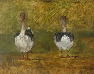 Vor und nach der Abstimmung von Charles Francois Daubigny