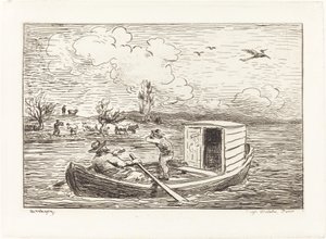 Cambronnes Wort von Charles Francois Daubigny