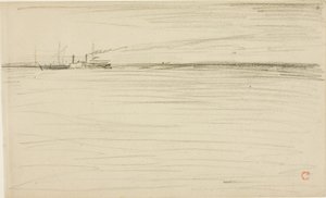 Überquerung des Kanals von Charles Francois Daubigny