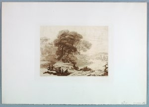 Landschaft (nach Claude Lorraine), 1849