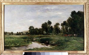 Das Tal der Arques von Charles Francois Daubigny