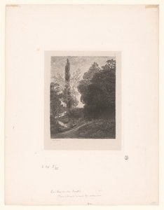 Landschaft mit mäanderndem Fluss von Charles Francois Daubigny