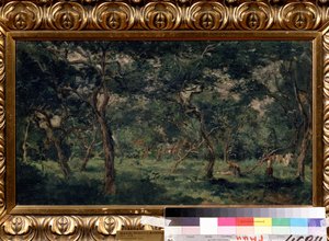 Der Olivenhain von Charles Francois Daubigny