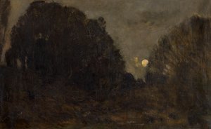 Mondaufgang in Barbizon