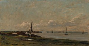 Mündung der Themse von Charles Francois Daubigny
