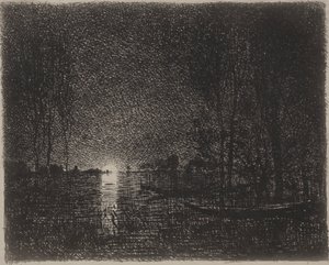 Nachtstück von Charles Francois Daubigny
