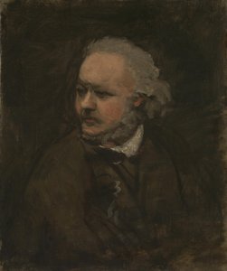 Porträt des Malers Honoré Daumier von Charles Francois Daubigny