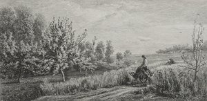 Frühling, 1857 von Charles Francois Daubigny