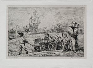 Die Bootsfahrt: Einzug in "Le Botin" (Die Schiffsausstattung) oder Umzug auf das Boot von Charles Francois Daubigny
