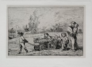 Die Bootsfahrt: Umzug ins Le Botin Die Schiffsausstattung oder Umzug zum Boot, 1861