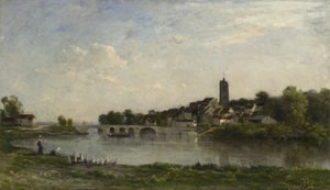Die Brücke zwischen Persan und Beaumont-sur-Oise, 1867