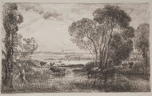 Die hydraulische Maschine von Charles Francois Daubigny