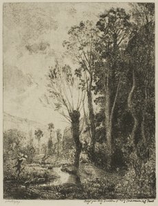 Der Satyr von Charles Francois Daubigny