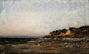Villerville, Normandie von Charles Francois Daubigny