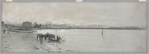 Am Meer von Charles Francois Eustache
