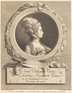 Anne Vallayer-Coster von Charles Francois Le Tellier after Anne Vallayer Coster