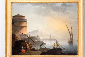 Meereslandschaft von Charles François Grenier de Lacroix