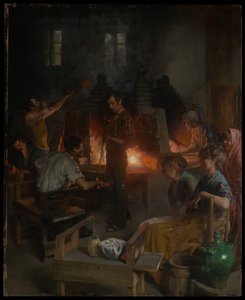 Glasbläser von Murano