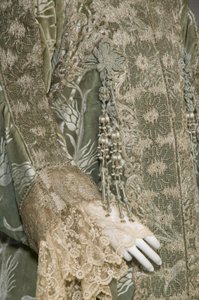 Bertha Palmers Abendmantel, ca. 1902 (Detailansicht des Ärmels)