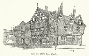 Bear and Billet Inn, Chester von Charles George Harper
