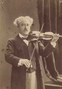 Porträt des Geigers und Komponisten Pablo de Sarasate 1844-1908, ca. 1890