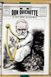 Titelblatt von „The Don Quixote“, Nummer 418, Satirisch in Farben