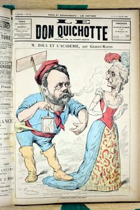 Titelblatt von Le Don Quixote, Nummer 804, Satirique en Couleurs