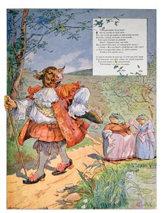 Der Frosch, der so groß wie der Ochse sein wollte, ca. 1900