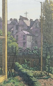 Ein Londoner Hintergarten