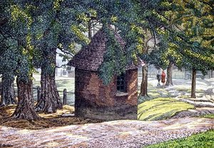 An den Teichen, Hampstead von Charles Ginner