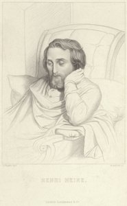 Porträt von Henri Heine