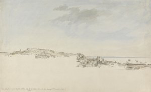 Lissabon, vom Kloster St. Francis da Citadel, 1774 von Charles Gore