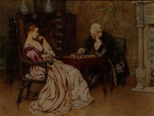 Ein Schachspiel von Charles Green
