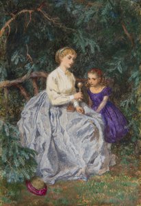 Eine Lektion im Freien von Charles Green