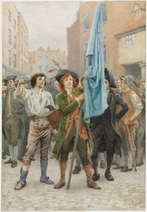 Barnaby Rudge hilft bei den Gordon-Unruhen von Charles Green