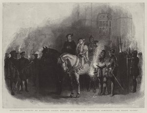 Historische Aspekte von Hampton Court, Edward VI und der Protektor Somerset, Der Nachtalarm von Charles Green