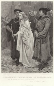 Buße der Herzogin von Gloucester, Heinrich VI, Teil 2, Akt 2, Szene 4 von Charles Green
