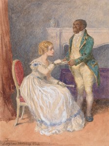 Die Visitenkarte - Thema des Langham Sketching Club von Charles Green