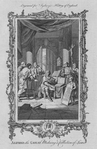 Alfred der Große sammelt Gesetze, 1773