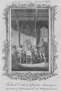 Richard Herzog von Gloucester beschuldigt die Königin von Edward IV. der Hexerei, 1773