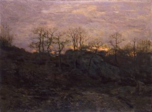 Am Waldrand, Dämmerung von Charles H. Davis