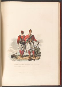 Fremdkorps im britischen Dienst. Soldaten des griechischen Leichtinfanterieregiments