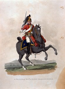 Ein Soldat der 1st oder King