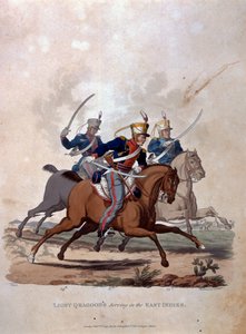 Leichte Dragoner im Dienst der Ostindien, aus 