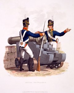 Uniform der Royal Artillery, aus 