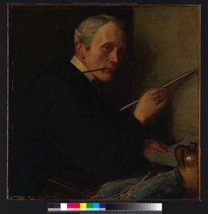 Selbstporträt von Charles Haslewood Shannon