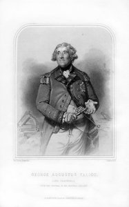 George Augustus Eliott, 1. Baron Heathfield, schottischer Soldat und Gouverneur von Gibraltar, 1870