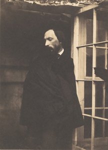 [Auguste Vacquerie in Marine Terrace], 1855. Schöpfer: Charles Hugo, Auguste Vacquerie