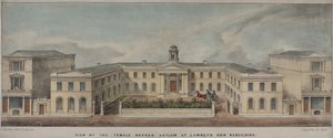 Das Lambeth Asyl für Mädchen, gegründet 1758, ca. 1840