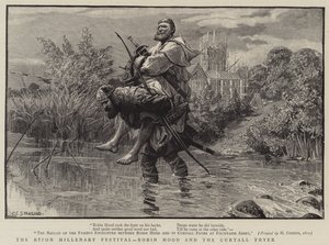 Das Ripon-Millenniumsfest, Robin Hood und der Curtall-Fryer von Charles J. Staniland